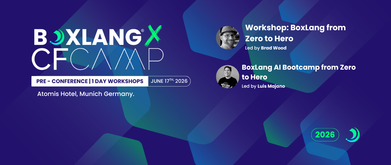 CFCamp 2026 - Pre- Conference: Ortus Workshops