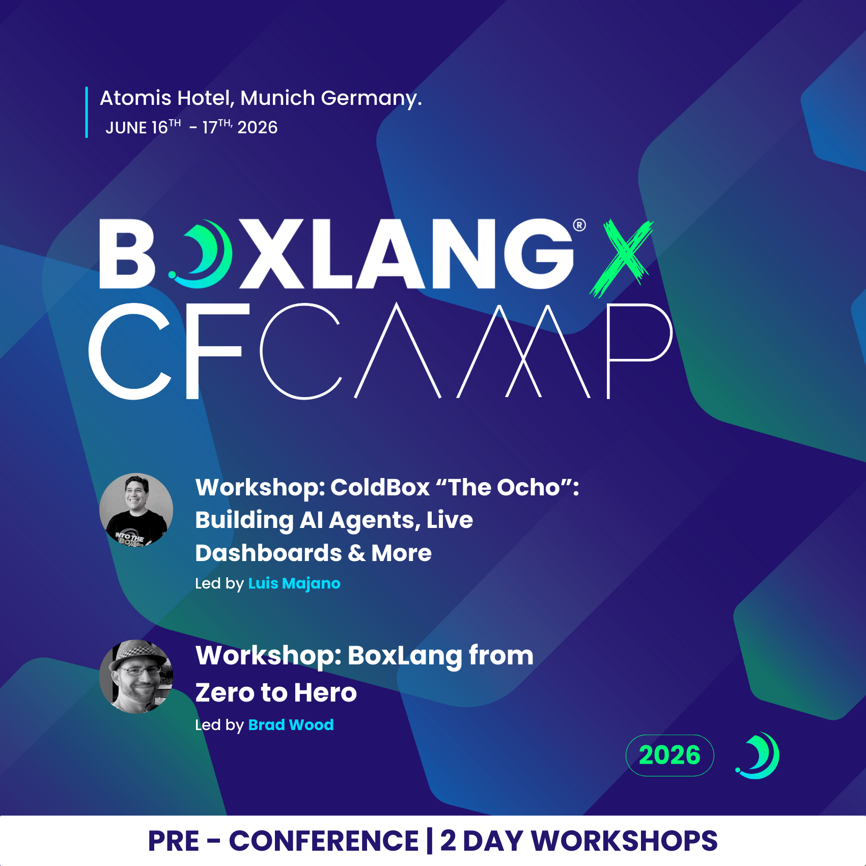 CFCamp 2026 - Pre- Conference: Ortus Workshops