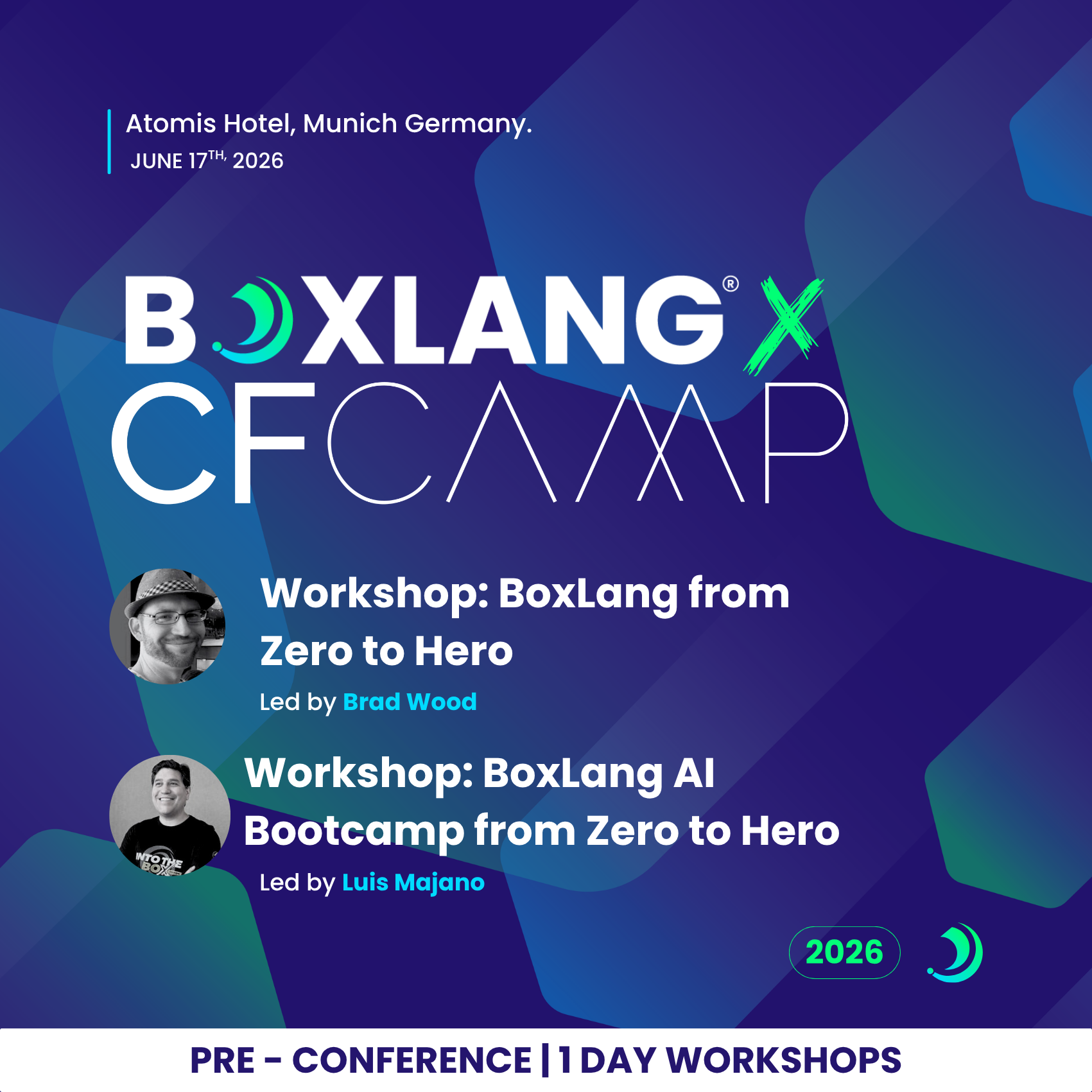 CFCamp 2026 - Pre- Conference: Ortus Workshops